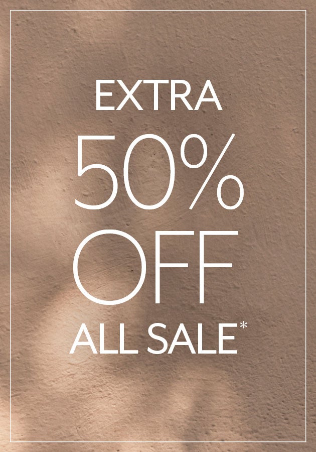 Extra 50% Off All Sale*